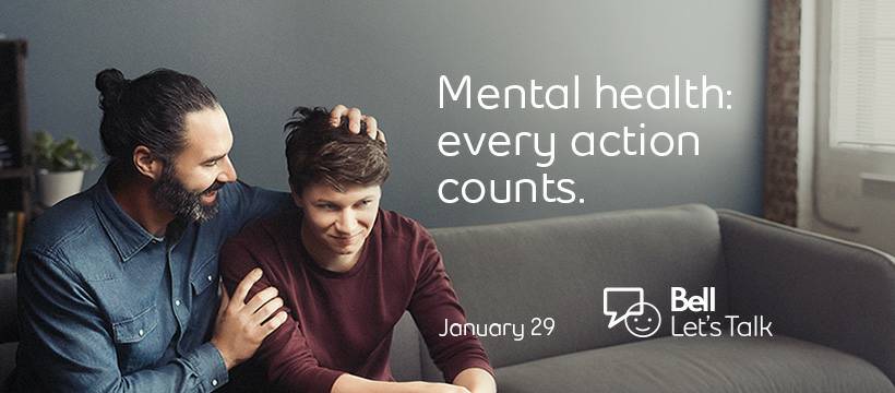 idccomm's tweet photo. Tomorrow! January 29th Text, Call, Tweet, Watch the official video! Frame your photos on Facebook or Snapchat. Get social! Create Positive Change! For every interaction 5 cents will be donated by Bell toward mental health initiatives in Canada. #BellLetsTalk https://t.co/gUL6LAV3pU