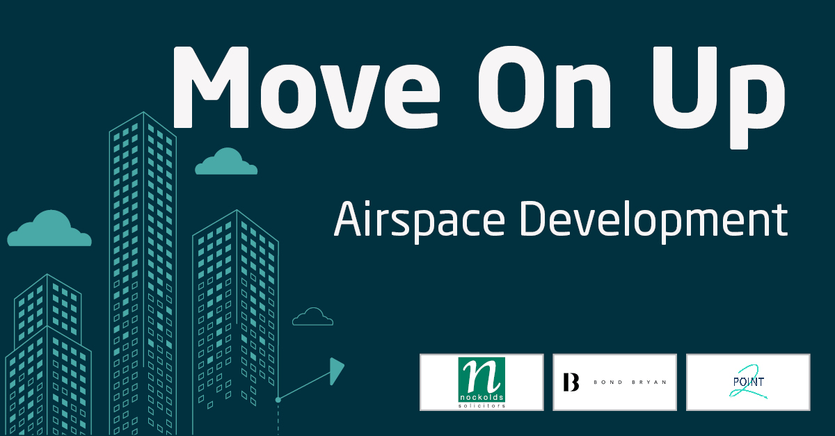 NockoldsLegal's tweet photo. What is #AirspaceDevelopment and is it the answer to London’s housing needs? We’ve created a helpful brochure with @bondbryan and Point 2 surveyors to look at the opportunities and challenges presented by #Airspace. Take a look: https://t.co/68QzANmYxy https://t.co/PfXnMmTho3