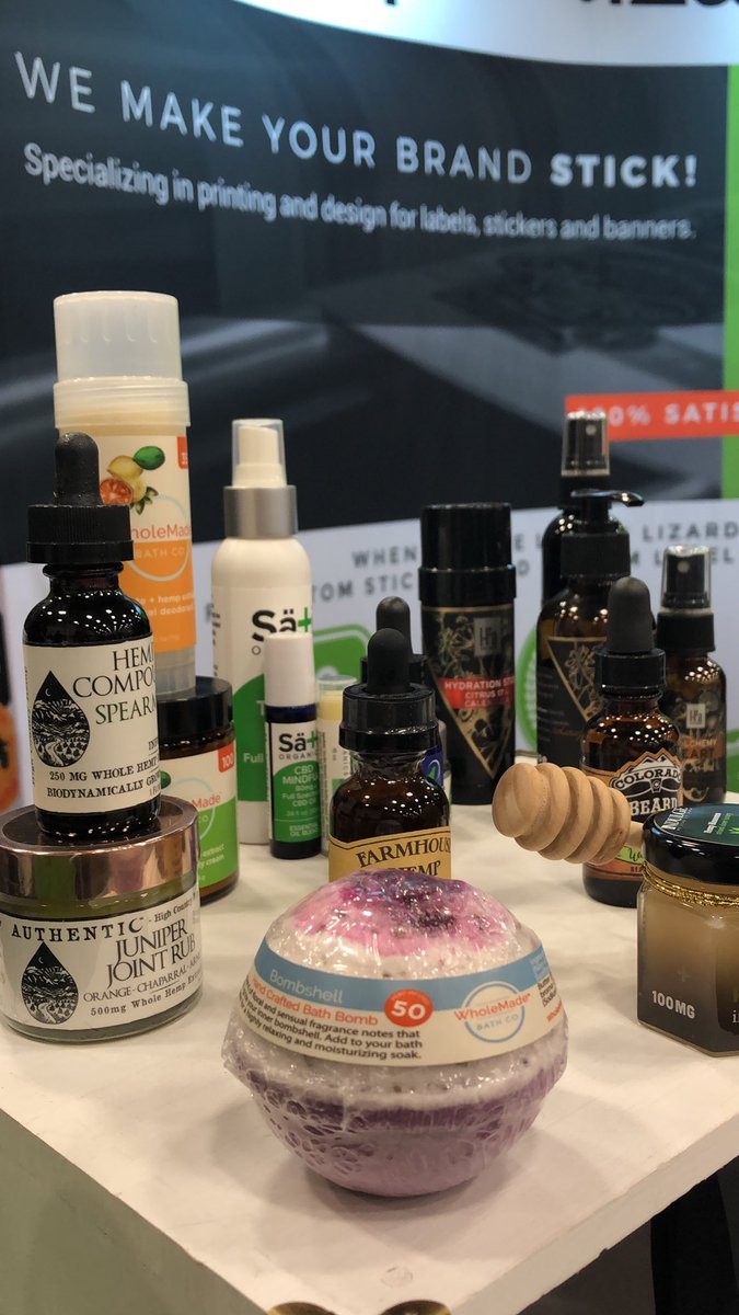 CourtneyLewalln's tweet photo. And we are back at it! @LeapnLizrdLabel is at booth 78 @TexasHempCon! Come see us! And in 2 days I’ll be speaking on the 6 Common Pitfalls Guaranteed to Compromise your Product Label, a don’t miss! #THC2020 #CBD #speaker https://t.co/dlagwRZaEV