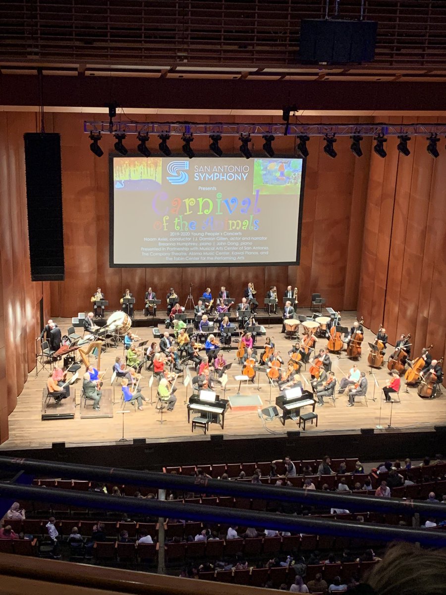 Our amazing fourth grade Knights had a wonderful time at the Tobin Center this morning hearing the San Antonio Symphony perform Carnival of the Animals.   Thank you NEISD for allowing us to go on such awesome and inspiring fine arts field trips!