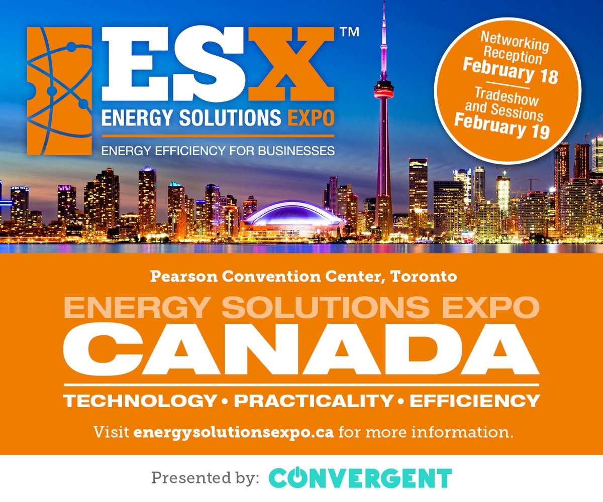 We are 21 days out to#ESX2020 presented by Convergent Energy + Power <a href="/ConvergentEP/">Convergent Energy and Power</a> Convergent Energy + Power
Vendor booths still available at energysolutionsexpo.ca or email kelly.creen@thepowerfactory.net