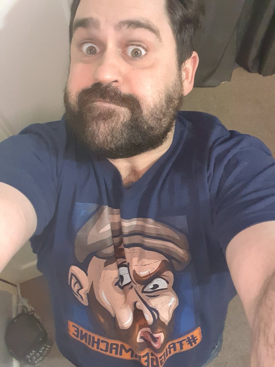 TheOneDonnyShow's tweet photo. Dont forget to get your #TriggerMachine Merch from @KingJB_1776 He is the Trigger God, @eliasmelas is just a little π https://t.co/D7Jn3z1td3
