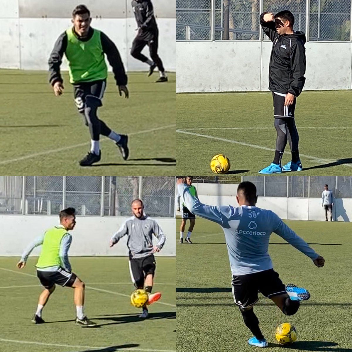 SanDiegoSockers's tweet photo. Sunny morning, Monterrey on the mind. #training https://t.co/jtIR1C9IUt