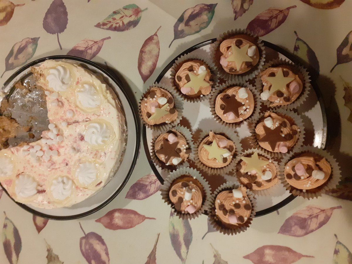 CommLinkHostels's tweet photo. Check out the delicious baking our residents have done today at  @octaviahouse 🧁🍰🍩 #cakefortea #teamwork https://t.co/jWFYisicqP