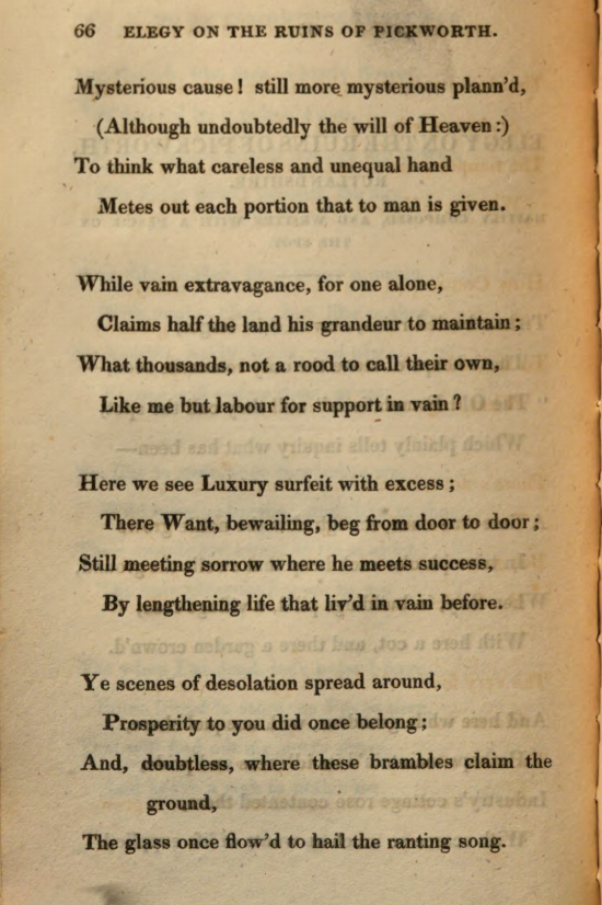 JohnClareSoc's tweet photo. More musing on obscurity and oblivion in today's #PoemsDescriptive2020, Clare's 'Elegy on the Ruins of Pickworth, Rutlandshire'. In his autobiography, Clare described Pickworth's ruins as "a half solitude of huts and odd farm houses scatterd about some furlongs asunder" https://t.co/LCmuDvKEAO