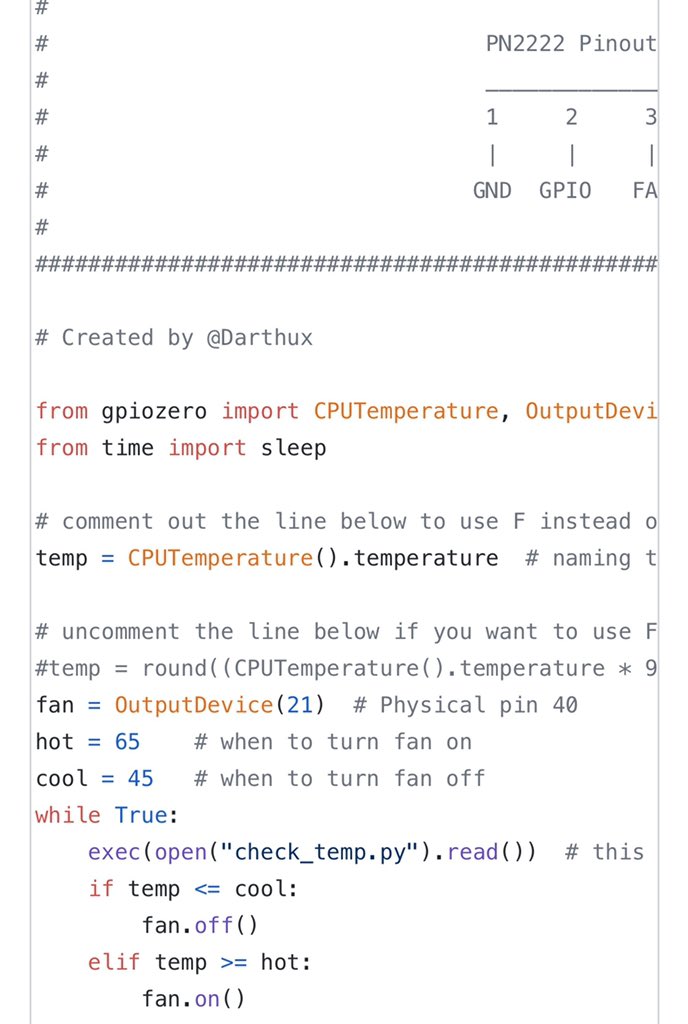 Darthux's tweet photo. Wrote my first functioning python script on my raspberry pi without copying and pasting someone else’s work. @ben_nuttall’s documentation on #gpiozero, and @mike_dane’s video on #python were invaluable. https://t.co/8ac4F6Jw90