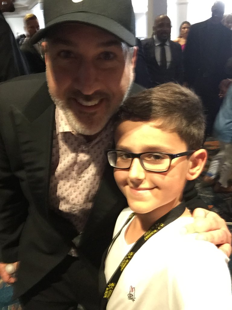 HelpCureCaleb's tweet photo. @IamCKirkpatrick @realjoeyfatone C Blaise &amp; @realjoeyfatone at Runway to Hope 2019 https://t.co/BKxsm6V2zn