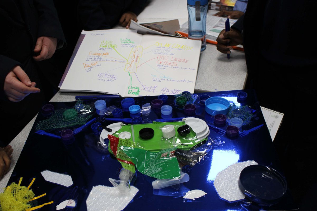 WhitgiftSchool1's tweet photo. Our Lower First Form pupils produced amazing plastic collages to educate their classmates about plastic pollution based around Global Citizenship. #GlobalCitzenship #WhitgiftGeography #SubjectoftheWeek https://t.co/Ncl4X0D9XC