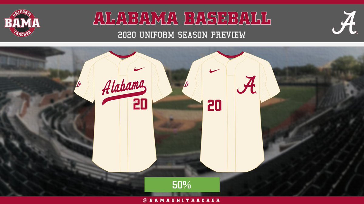 alabama baseball uniforms 2021