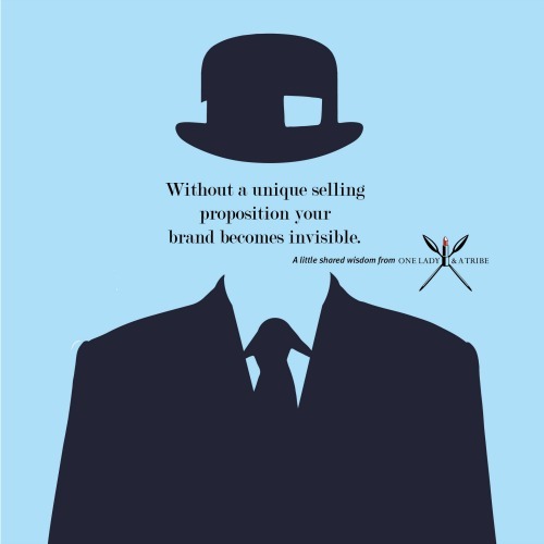 1LadyandaTribe's tweet image. Without a unique selling proposition your brand becomes invisible 🌟