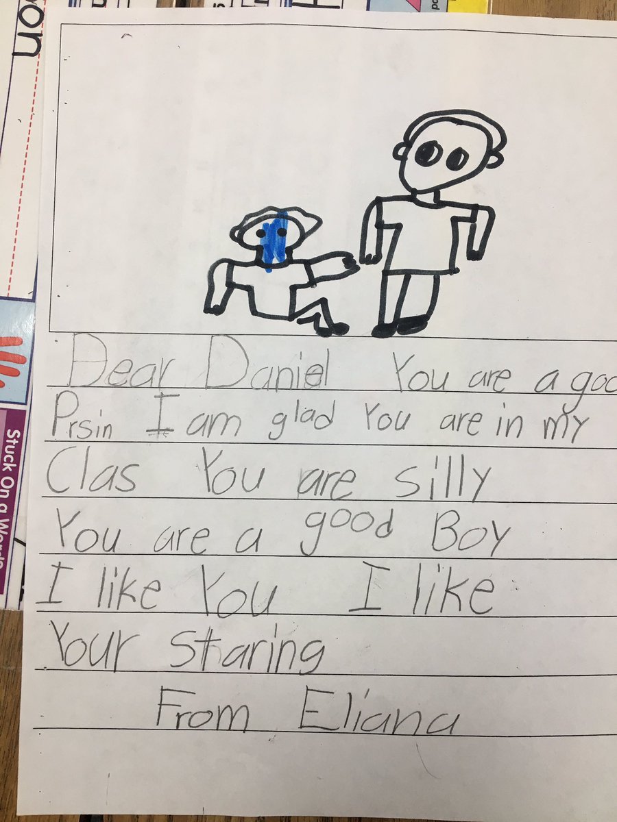 solisteacher's tweet photo. Lots of smiles as we gave and received kindness notes from each other! #DMUSD #DMHeights https://t.co/cqwU0lSfze