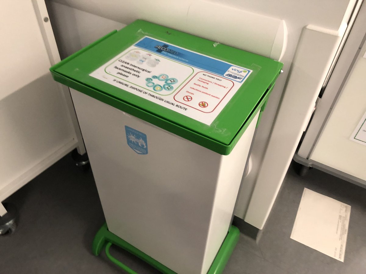 NBTAnaesthesia's tweet photo. Keep up efforts everyone with recycling PVC via @RecoMedUK

Green oxygen tubing and face masks please. Good work everyone @NBTSustHealth #greeneranaesthesia https://t.co/7JvqbOi7Li