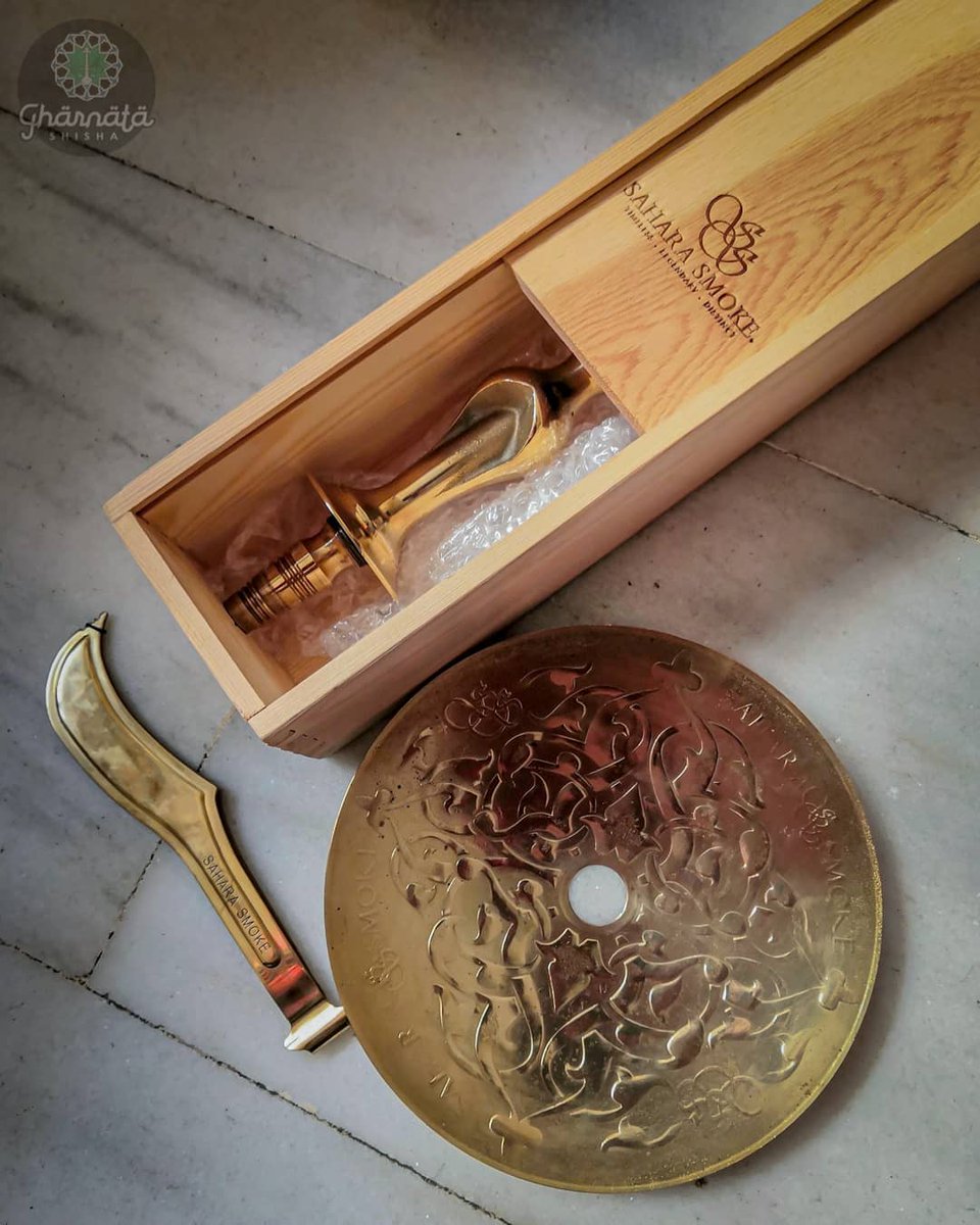SaharaSmoke's tweet photo. "The best unboxing ever." It's true. Thanks @gharnatashisha for sharing this photo of your favorite hookah. https://t.co/v9BYepgLna