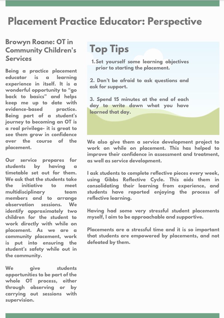 LSBUOTSOCIETY's tweet photo. Our latest newsletter is live. Check it out now!
@LSBU @LSBSU @RCOTStudents @LondonRCOT #OccupationalTherapy #ot #lsbu #lsbsu https://t.co/qWO92sYRX9