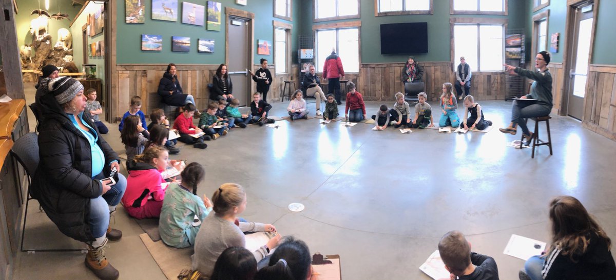 Lots of learning at the Outdoor Discovery Center