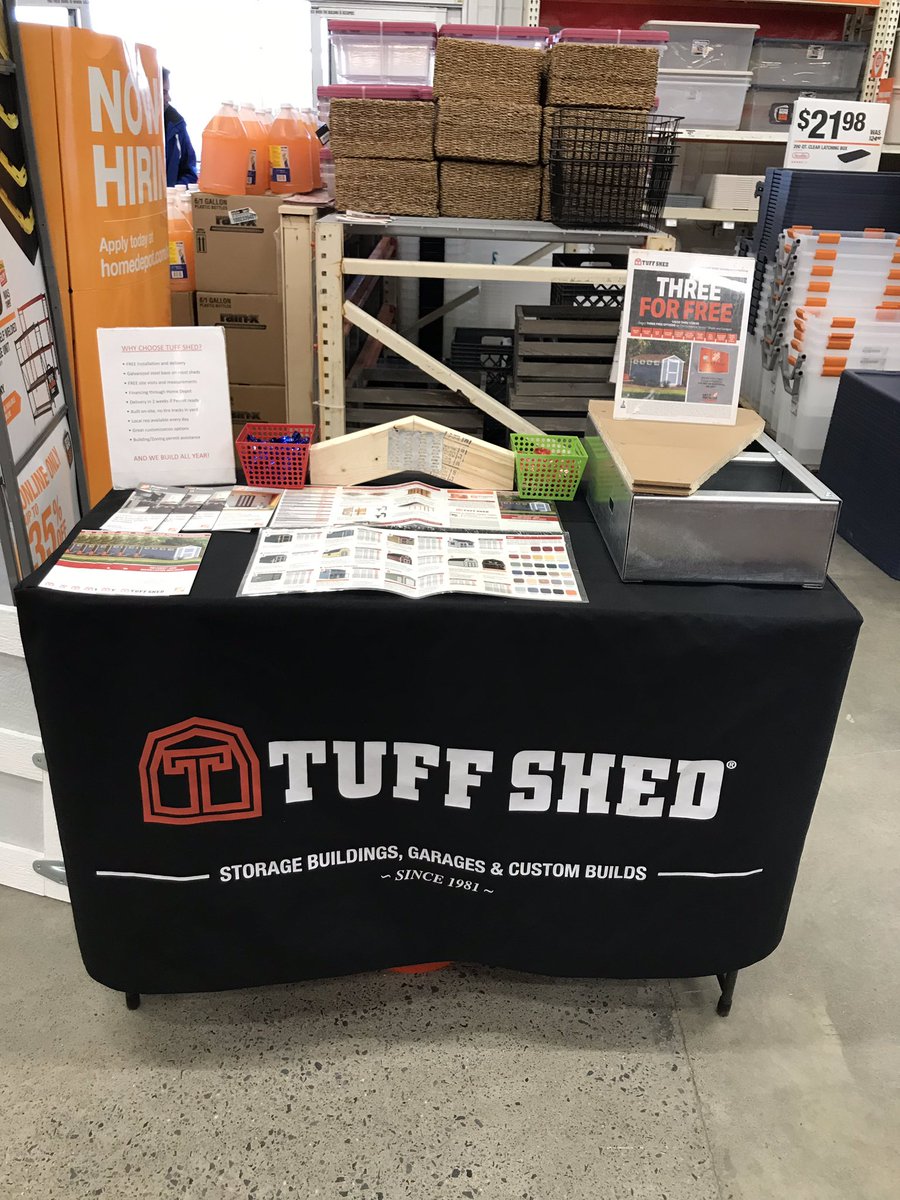 ShedStasi's tweet photo. Come visit me at Home Depot in Poughkeepsie from 11am-3pm for great deals! Spring is right around the corner, no better time to purchase and have it installed immediately when the snow melts! @Gentile4Mark @HomeDepot https://t.co/RxPJmzIbvm