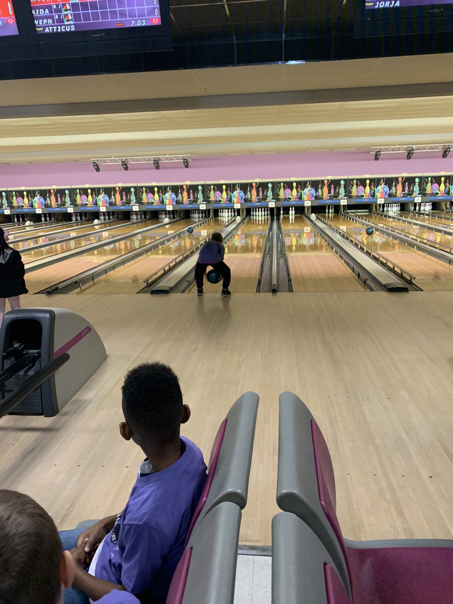mary_wepner's tweet photo. Positive behavior means bowling! #PBIS @claremont_elem 🎳 https://t.co/T8owVEtmne