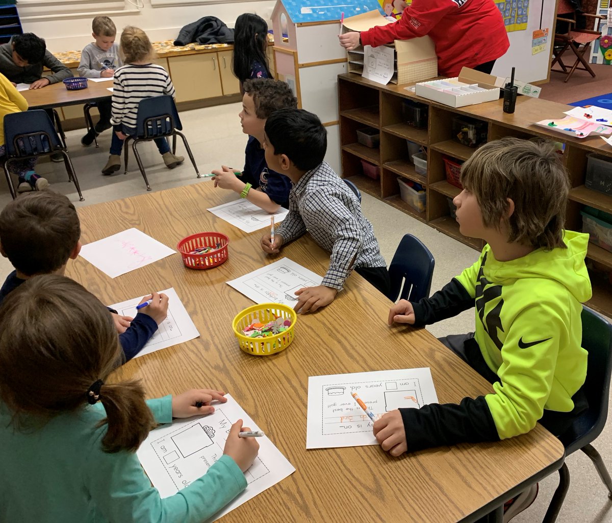 AshlandEDP's tweet photo. 6th grade Mindess EDP volunteers come back to Pittaway EDP to help out with the younger kids as part of a year long program.  Welcome home! https://t.co/vRG6BhAP3G