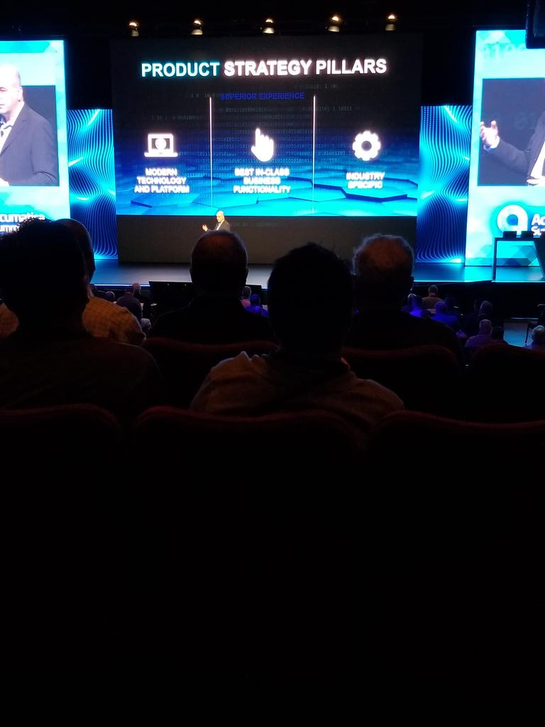nrphillippi's tweet photo. Opening session, day 2 of the #AcumaticaSummit with #clientsfirsttx https://t.co/Ittph9Ar35