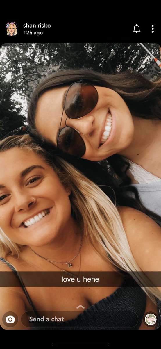 starr_kaitlin's tweet photo. Happy 21st birthday to the queen herself @shanrisko !!! I hope you enjoy your first sip of alcohol. Fireball shots tonight😘😘 let the raging begin💜💜 https://t.co/Hi2MtRhnZz