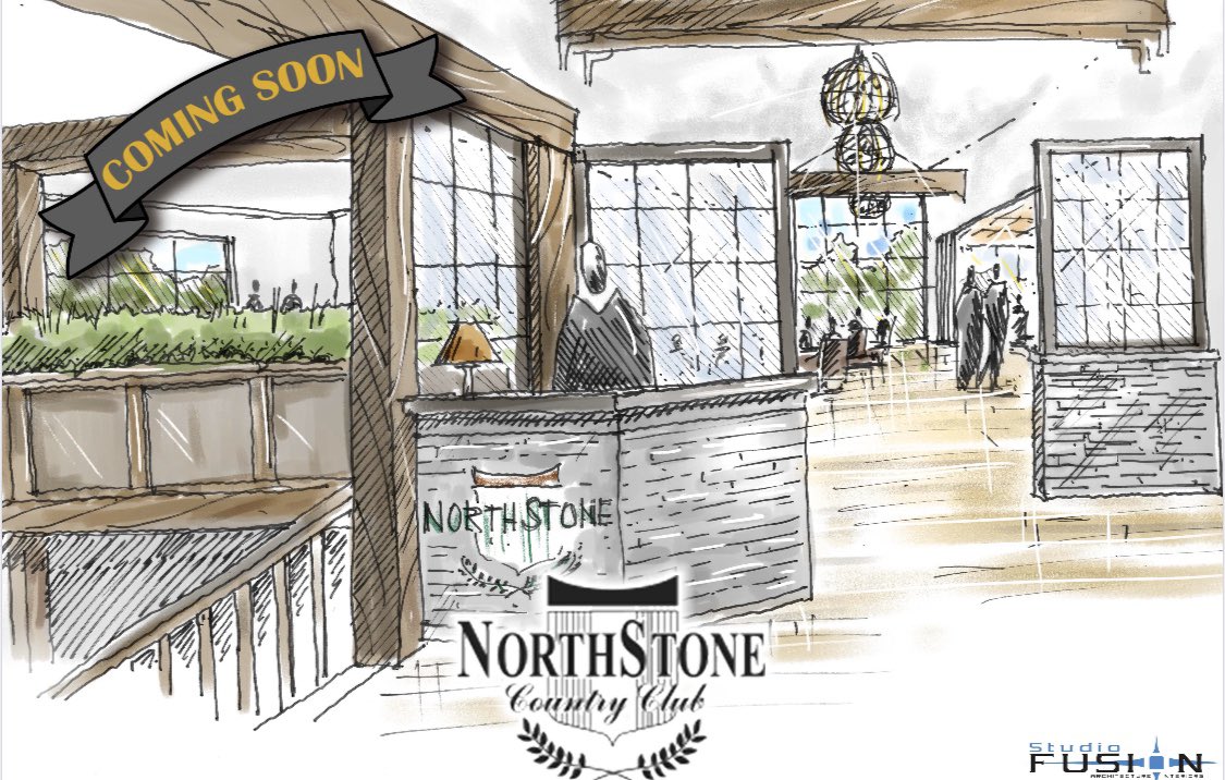 NorthStoneClub's tweet photo. Coming soon... Construction is officially underway 👷‍♂️🔨 https://t.co/DxI7bCwcUt
