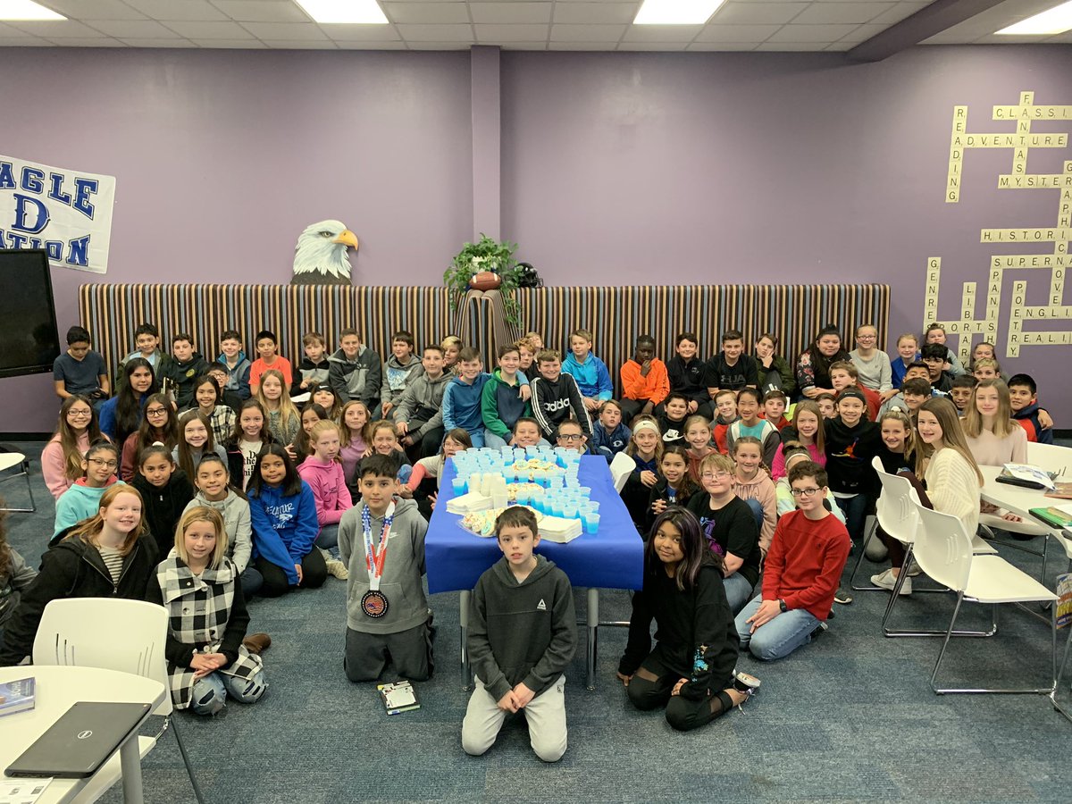 yartxla's tweet image. Check out the latest news from TXLA: RT DISD_DIS: Texas Bluebonnet Voting 🗳 Party TXLA decaturisdlib TBABooks decaturisd  Votes have been casted! Which one will hold the title of a Texas Bluebonnet Book? 
 📖💙 🦅 📚