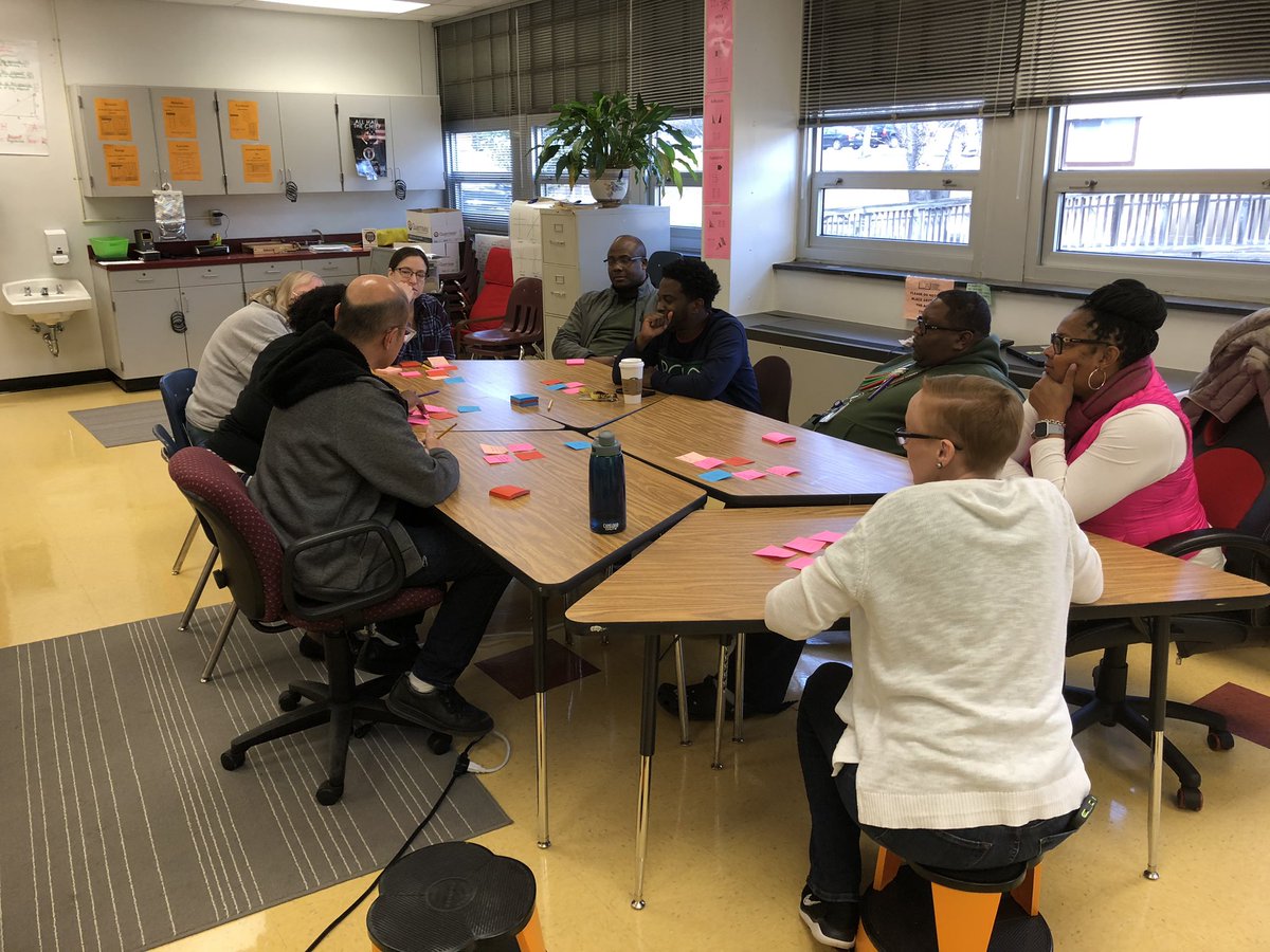 BoredwithX's tweet photo. What’s this? @BryantFCPS math teachers engaging in conversation and planning out some blended learning opportunities for students! #FCPSOn @ghrobinson3 @PairMathAcademy @MsDushokMath @MMooreFCPS https://t.co/QvKHI6KzbY