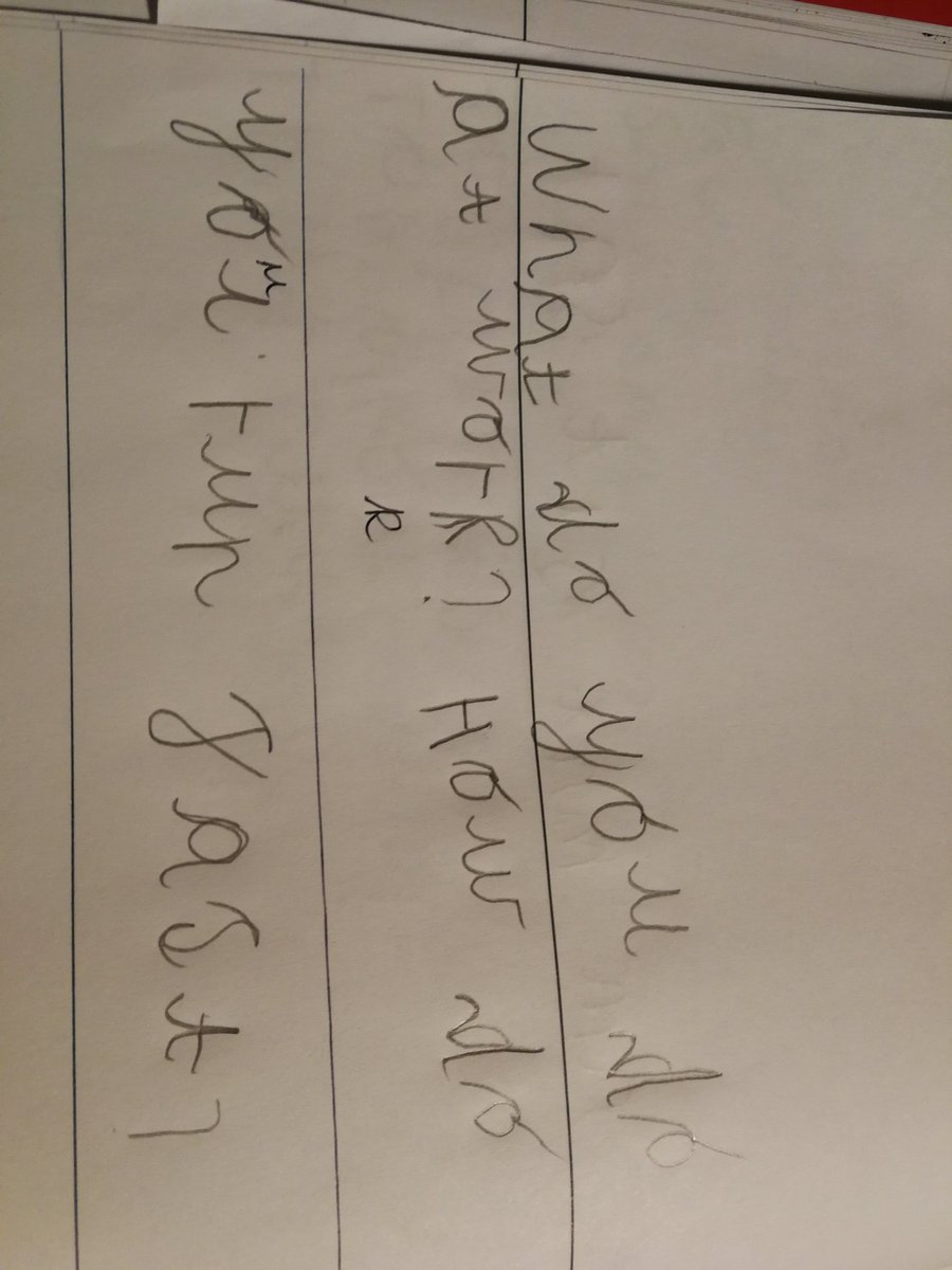chiseldonpri's tweet photo. We have been writing questions ready for our visit from PCSO Turner on Thursday in FS2. #earlywriting #kuw #unicornclass https://t.co/m6nR2hMFK7