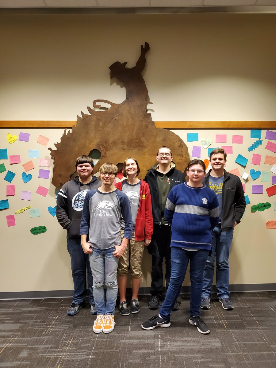schs_s's tweet photo. 2nd place finish at GWAC league last night! Cody, Aden, Kairae, Alec, Andrew, and Landon. Tied with the winners, but they were the only team to beat us head-to-head, so they won. Good job, Hugoton. 
@SCHSBeavers 
@payitforwardSC_ https://t.co/giI94XhnZ8
