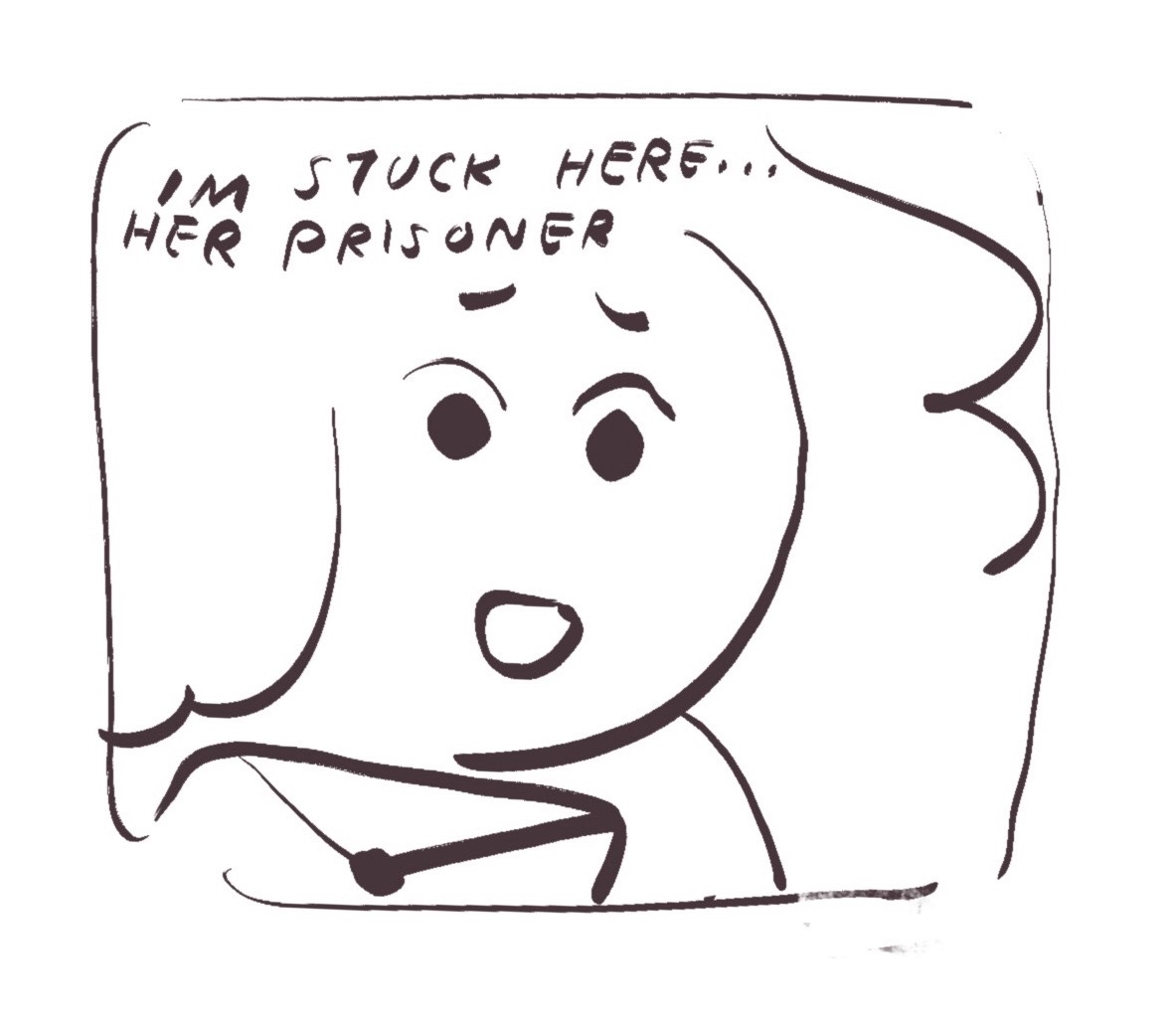 the other day at the post office | a comic