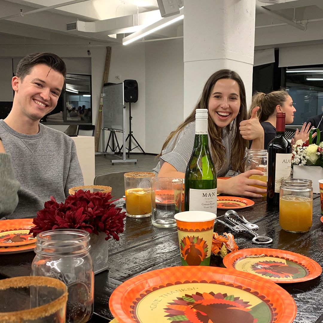 edenformerlymbq's tweet image. Happy National Have Fun at Work Day! We&apos;re lucky that most days are fun days at Managed by Q. 🕺 #havefunatworkday