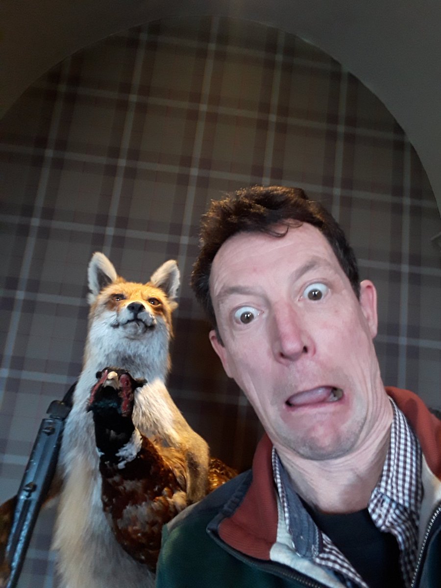MD_Briggs's tweet photo. Sometimes you've just to play the eejit......
#TuesdayThoughts with my new besty at #Walwick Hall ππ https://t.co/Zufaheqy9n
