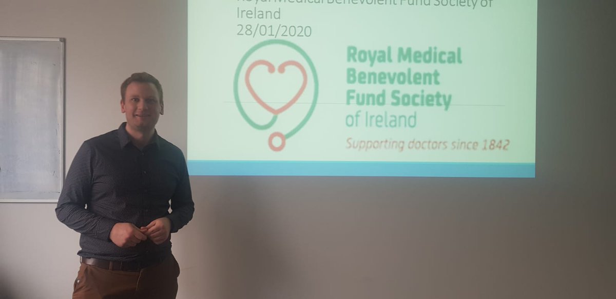 rmbf_ie's tweet photo. Raising the profile of The Royal Medical Benevolent Fund Society of Ireland at the Department of Psychiatry today! Great to see so many Psychiatry Colleagues wanting to lend a hand in supporting this valuable society! #doctors4doctors #RMBFI https://t.co/7eXcVZw5sh