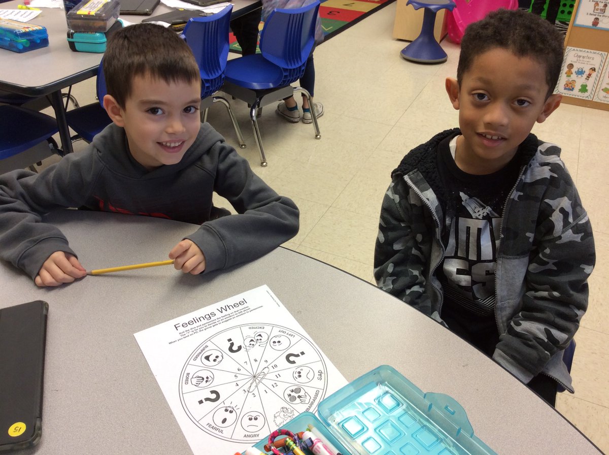 LindseyEMarch's tweet photo. Becoming experts at giving each other "I-Messages" by using the Feelings Wheel 😊 #WeAre44 https://t.co/LEayodu9fz