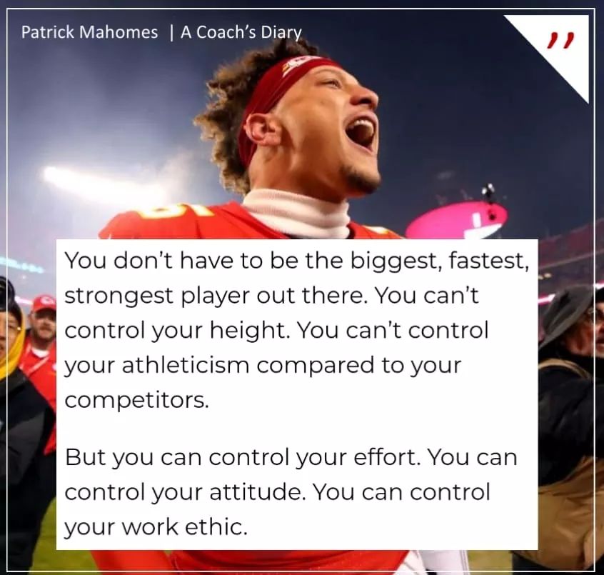 EFFORT! PUT IN THE WORK!
