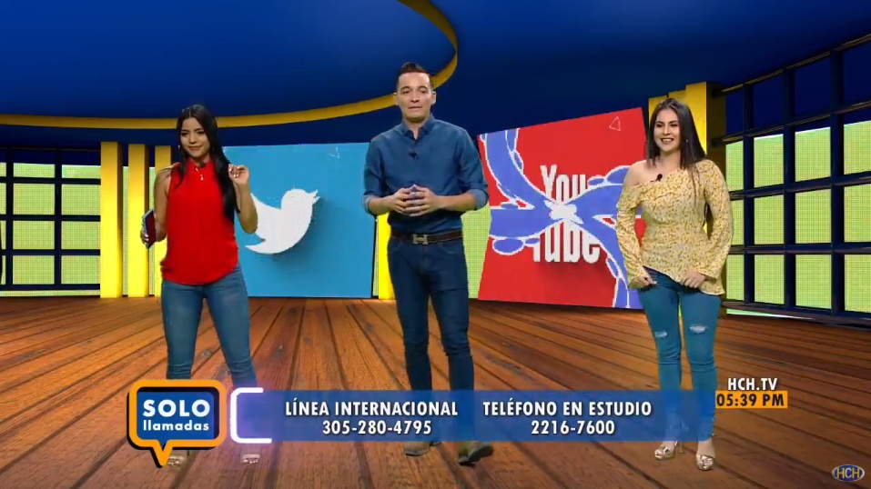 HCHTelevDigital's tweet photo. Al aire su programa #SoloLlamadas míralo en vivo a través de https://t.co/ULszeqSt1R https://t.co/7UoaEYTL6q