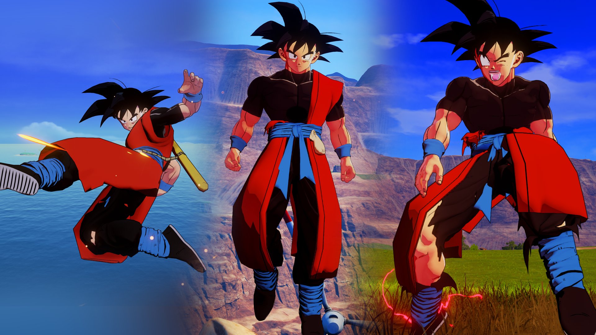 Goku Damged Clothes