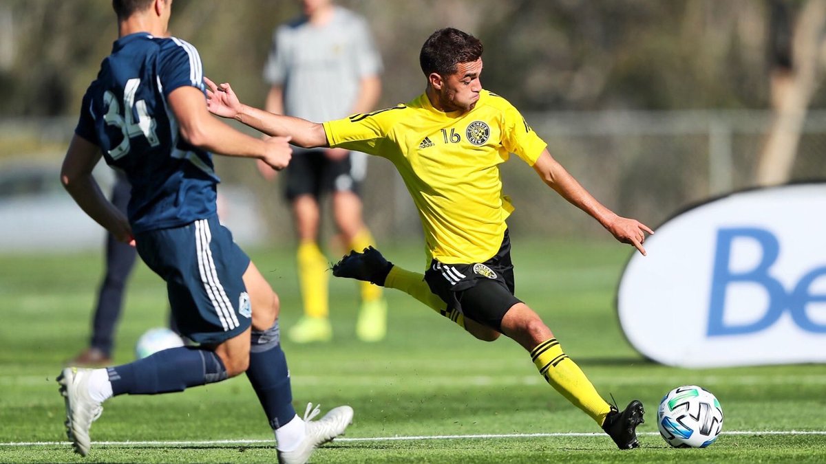 ColumbusCrew's tweet photo. 1-1 Final.

@Pedro32santos nets his second goal of preseason. https://t.co/hKLQGQkg7i