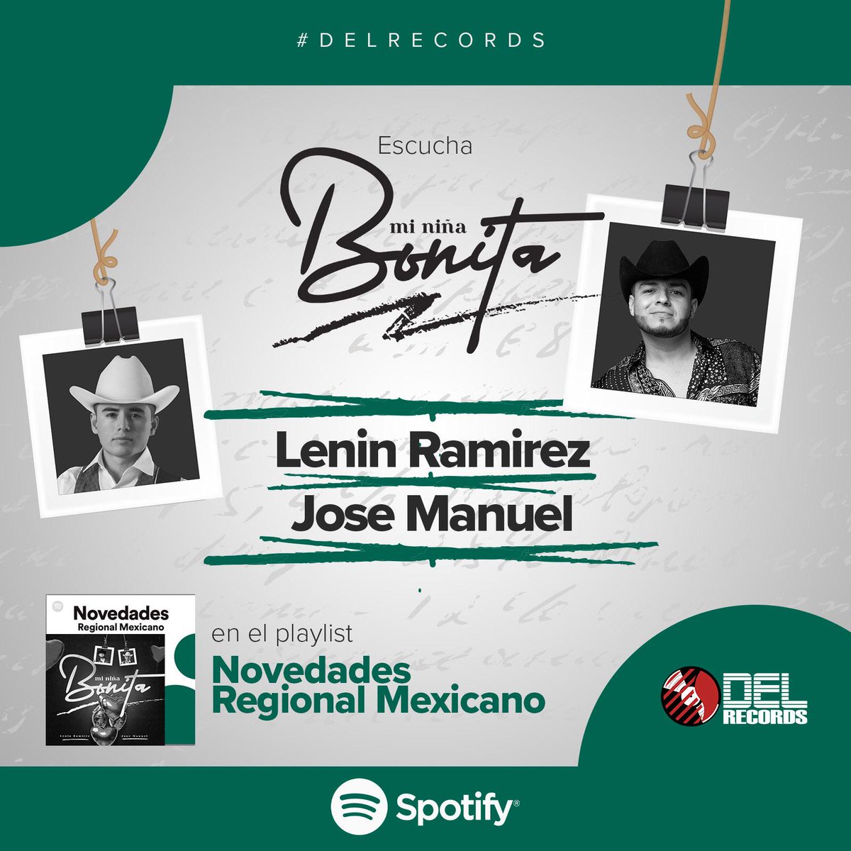 joseml_oficial's tweet photo. Ya puedes escuchar 
"Mi Niña Bonita" 
#NOVEDADESREGIONALMEXICANO solo por @spotify ⁠
#DelRecords  #JMLC  #JoseManuel  #Producciones2020 https://t.co/pHDuswB28O