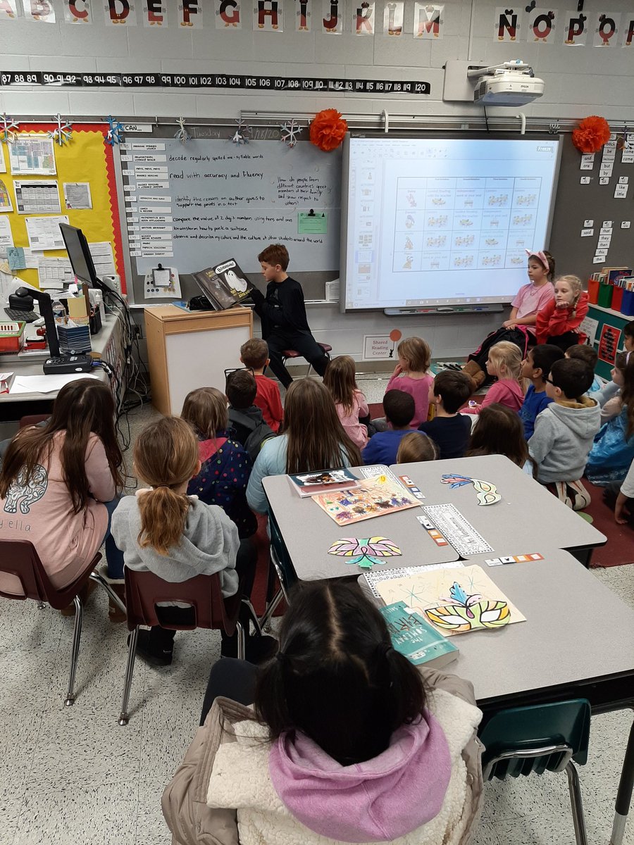 its_missbaker's tweet photo. Buddy reading with 4th and 1st grade foxes 🦊. Plus a special read aloud from Darth Vader himself! @JonesESAACPS #AACPSReadWithMe https://t.co/cAcTTDEw9O