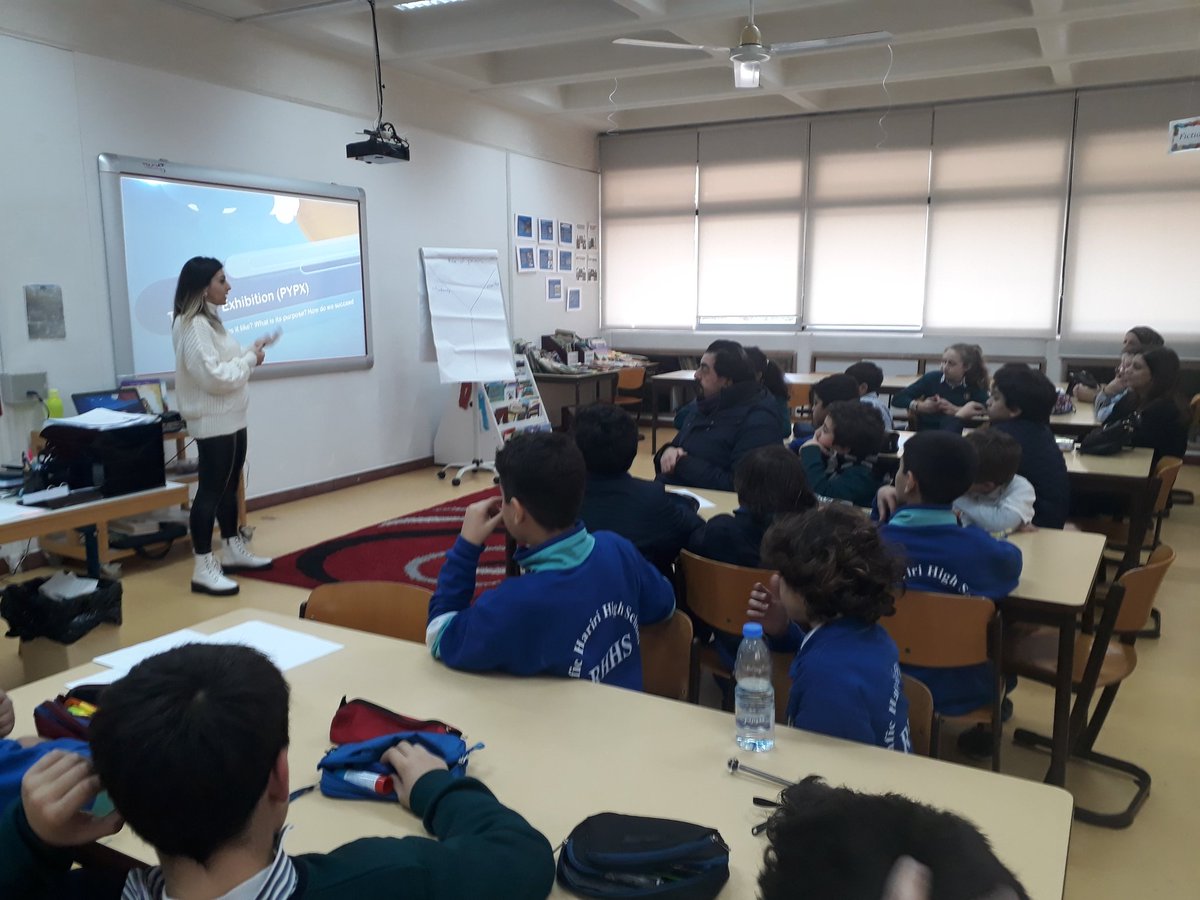 RHHS_PYPX's tweet photo. BE5A students and parents engaging in the first PYPX session #tuning_in https://t.co/awGYYmt2Er