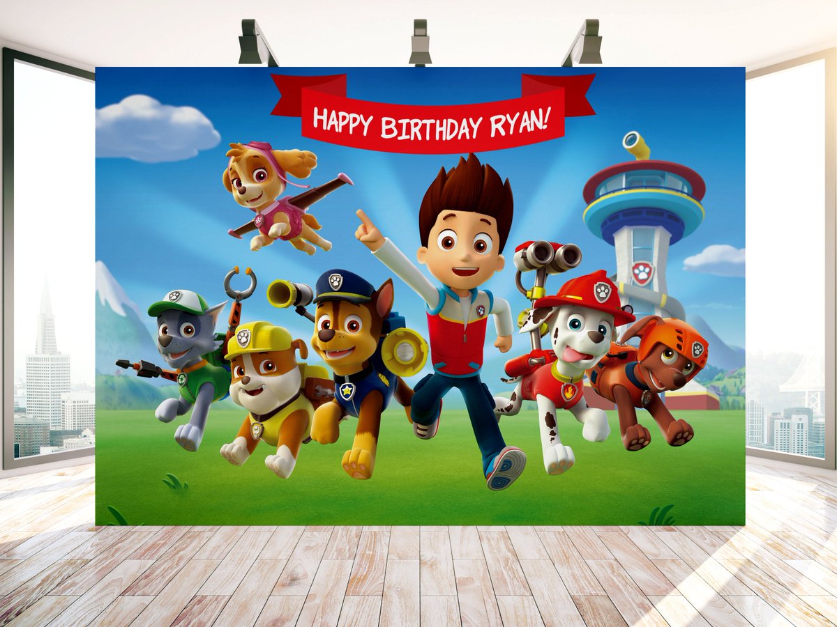 printd_'s tweet photo. Excited to share the latest addition to my #etsy shop: Paw Patrol Birthday Party Backdrop! https://t.co/0gPq98bXxd #papergoods #birthday #customsign #birthdaysign #birthdaydecorations #customwallsign #personalizedsign #birthdaydecor #pawpatrol https://t.co/V1RUdV7w45