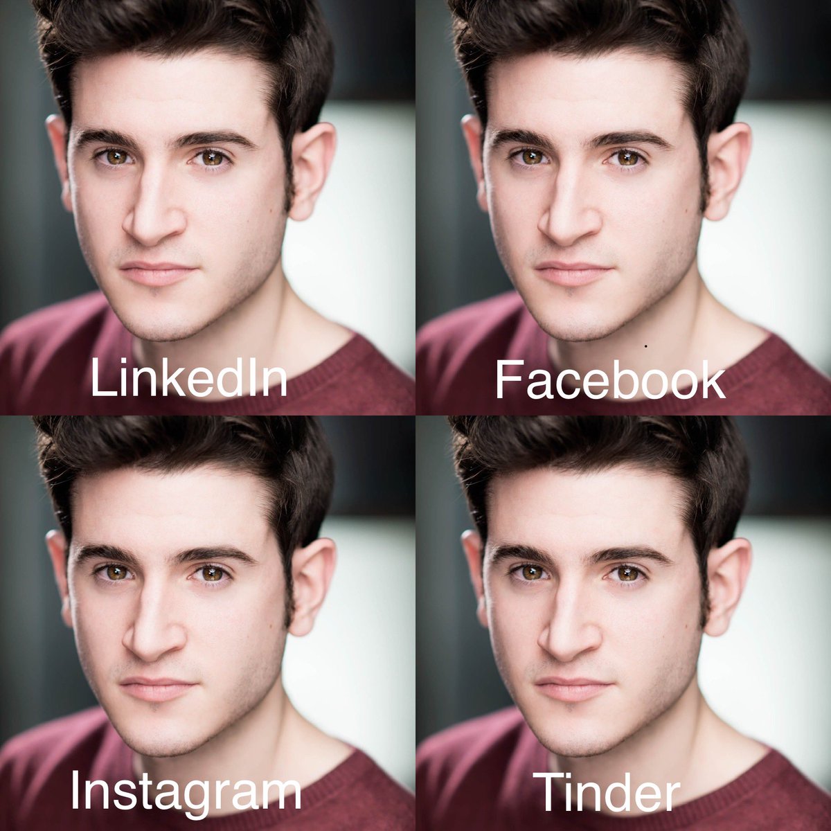 Actors with new headshots be like: