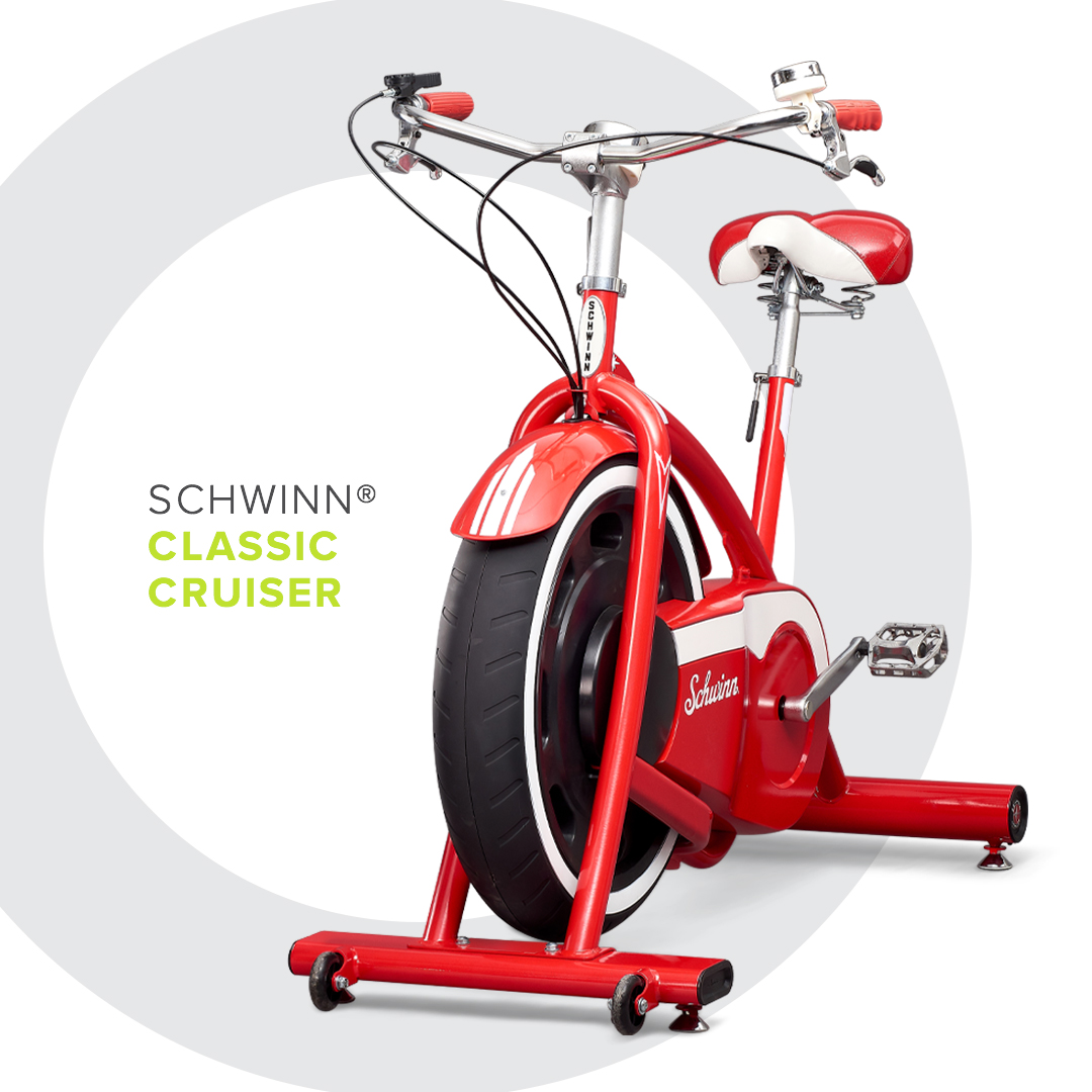 schwinn classic cruiser stationary bike