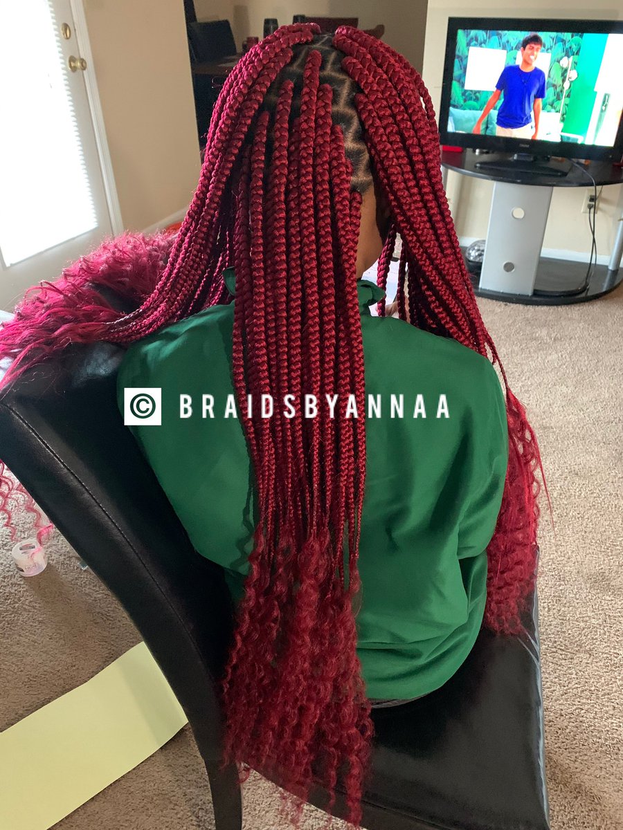 AnnaaDaDon's tweet photo. Sweetheart Special ❤️
#boxbraids #jumbobraids #bootybraids #boxplaits #albanystateuniversity #albanygahairstylist #asu #asu21 #asu22 #asu20 #asu23 #asurams #individuals #plaits #knotlessboxbraids #braids #albanybraider #albanybraids #albanybraiders #albanygabraider #jumbobraids https://t.co/aT7GajlDmv