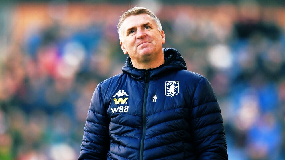 thevillazone's tweet photo. Dean Smith has only been in charge for 15 months and has already taken us to Wembley twice 👏 #avfc https://t.co/0wUwhptXCm