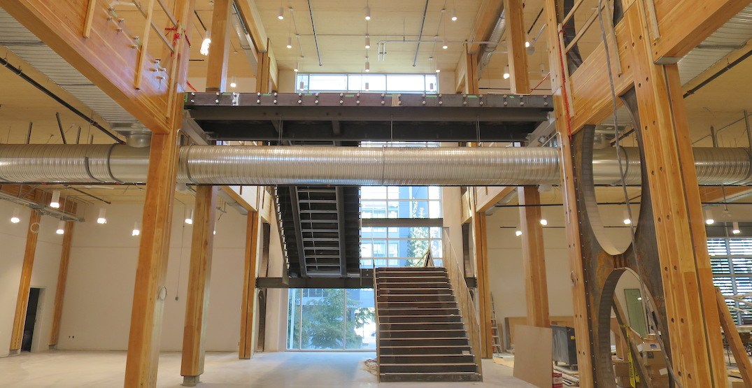HVACSystemsWest's tweet photo. Opening Soon! MEC Vancouver.
The finishing touches are now being made to the new MEC Vancouver flagship store in the Olympic Village district-showcasing what is possible with wood construction, specifically cross-laminated timber (CLT).
#hvacsystems #ventrol #nortekairsolutions https://t.co/51Ll0XXUID
