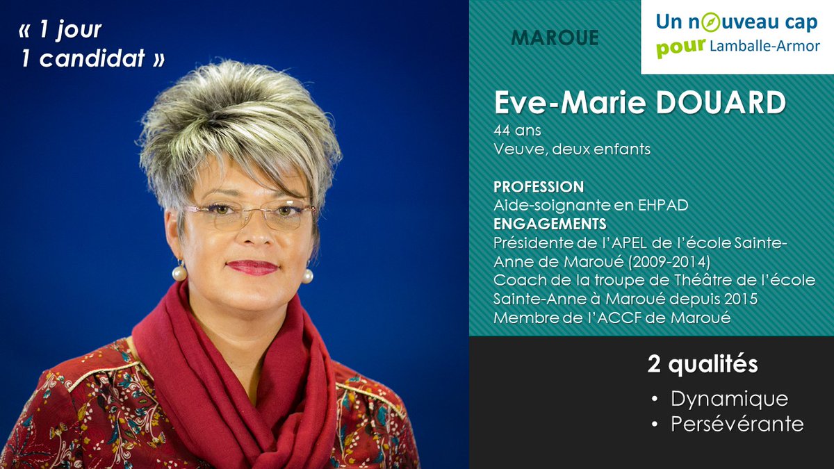 Unnouveaucap's tweet photo. 1 jour - 1 candidat Quand on est de Maroué, on est de Maroué ! #LamballeArmor #Municipales2020 https://t.co/siigQ5uDfx