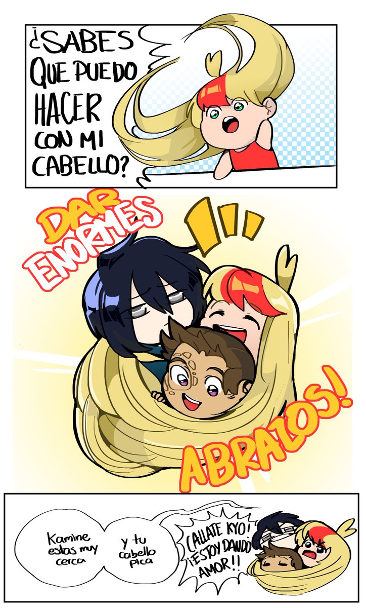 No hay nada malo en dar grandes abrazos ...¿o si? 