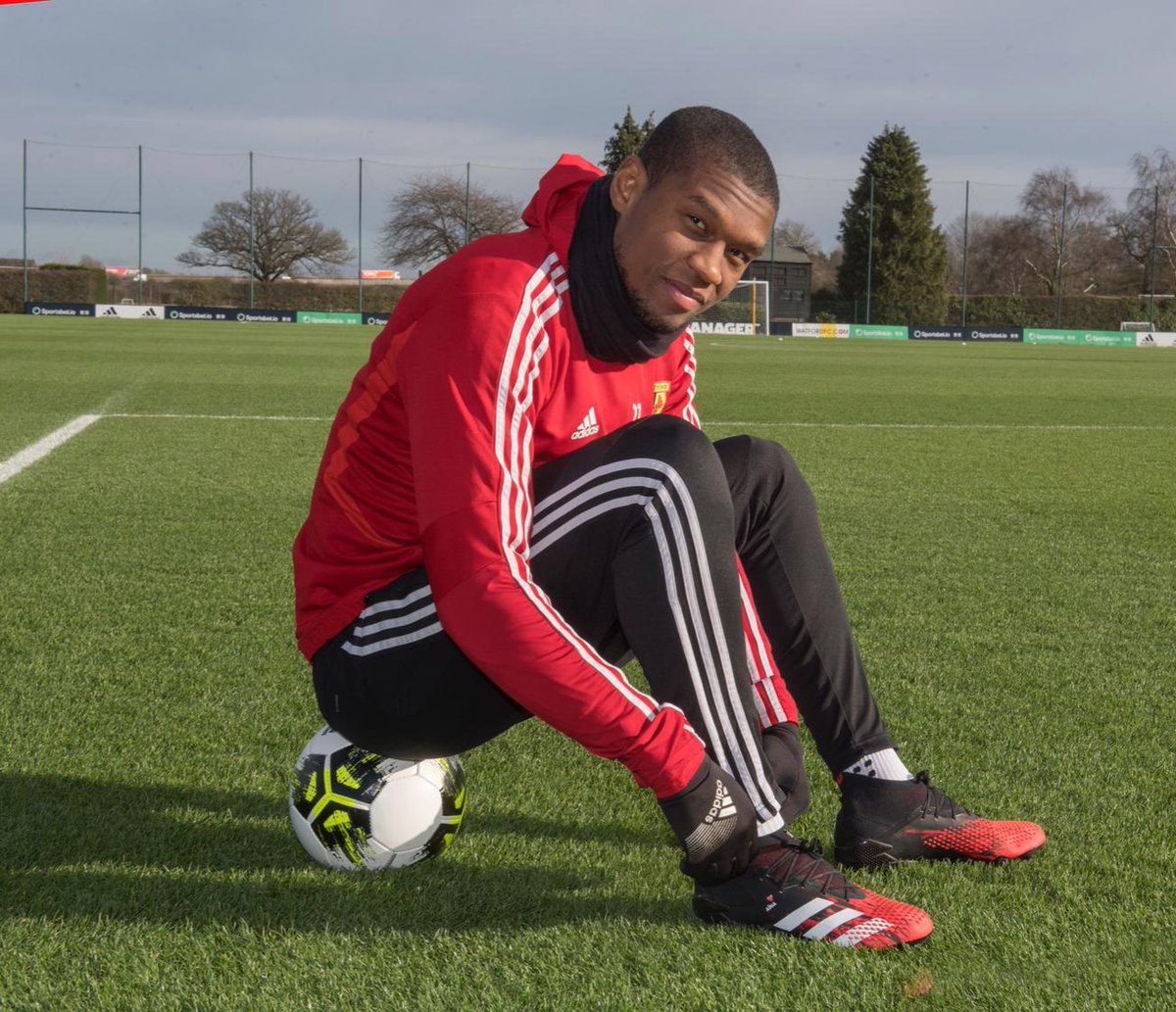 chriskabasele27's tweet photo. I ❤🖤 my new @adidasfootball #predatormutator I guess that I never looked so happy 👀😂 https://t.co/w9nKQGg84k